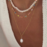 Rainbow Dainty Choker 5