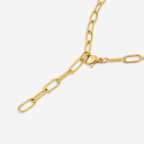 Honey Y Necklace Gold – złoty naszyjnik warstwowy typu Y