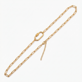 Naszyjnik Paperclip z zapięciem na zawieszki