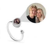 Personalizowany pierścionek ze zdjęciem