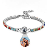 Personalizowana Bransoletka Tenisowa ze Zdjęciem