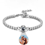 Personalizowana Bransoletka Tenisowa ze Zdjęciem