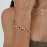 Personalizowana bransoletka tenisowa z imieniem